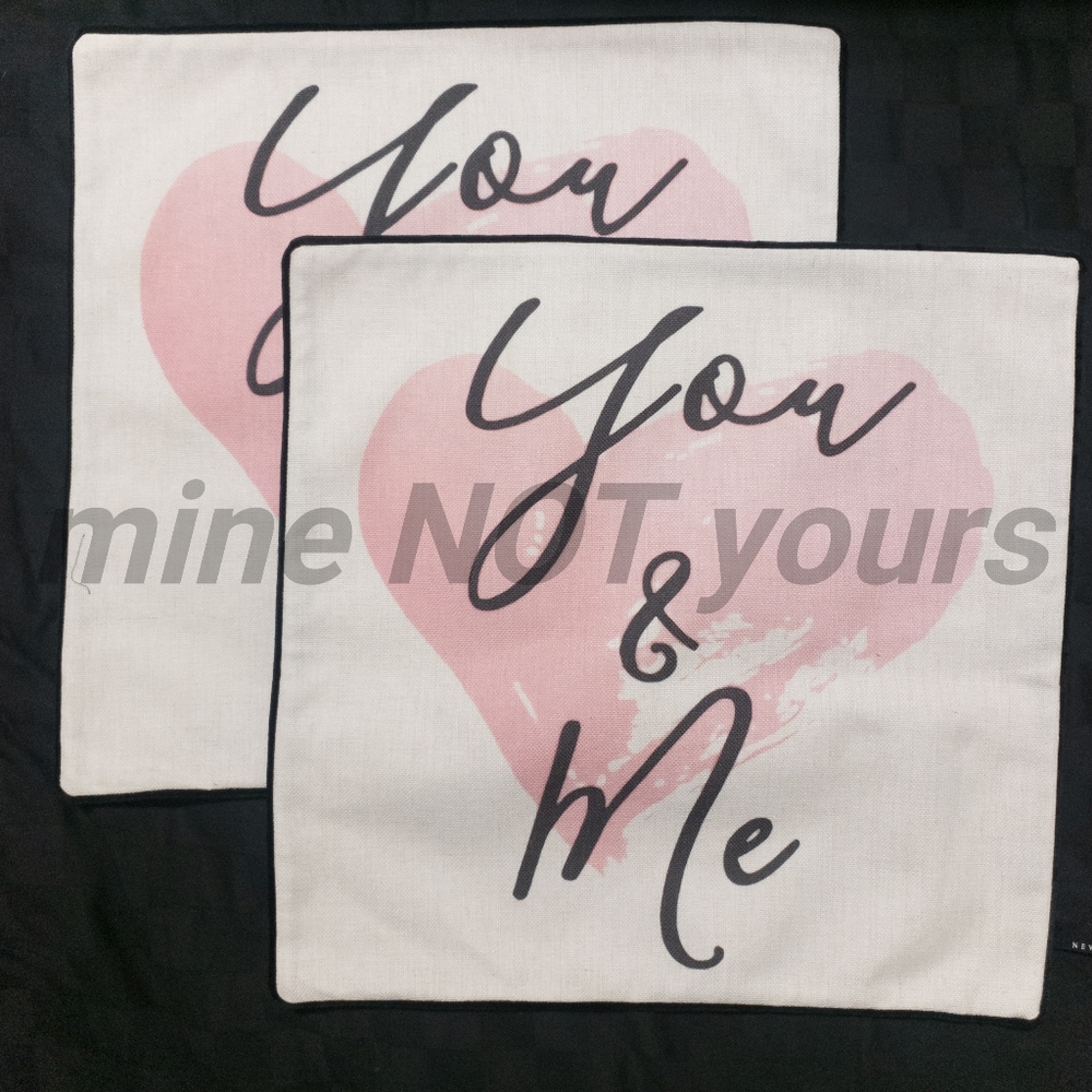 20" Valentine's Day Throw Pillow Covers